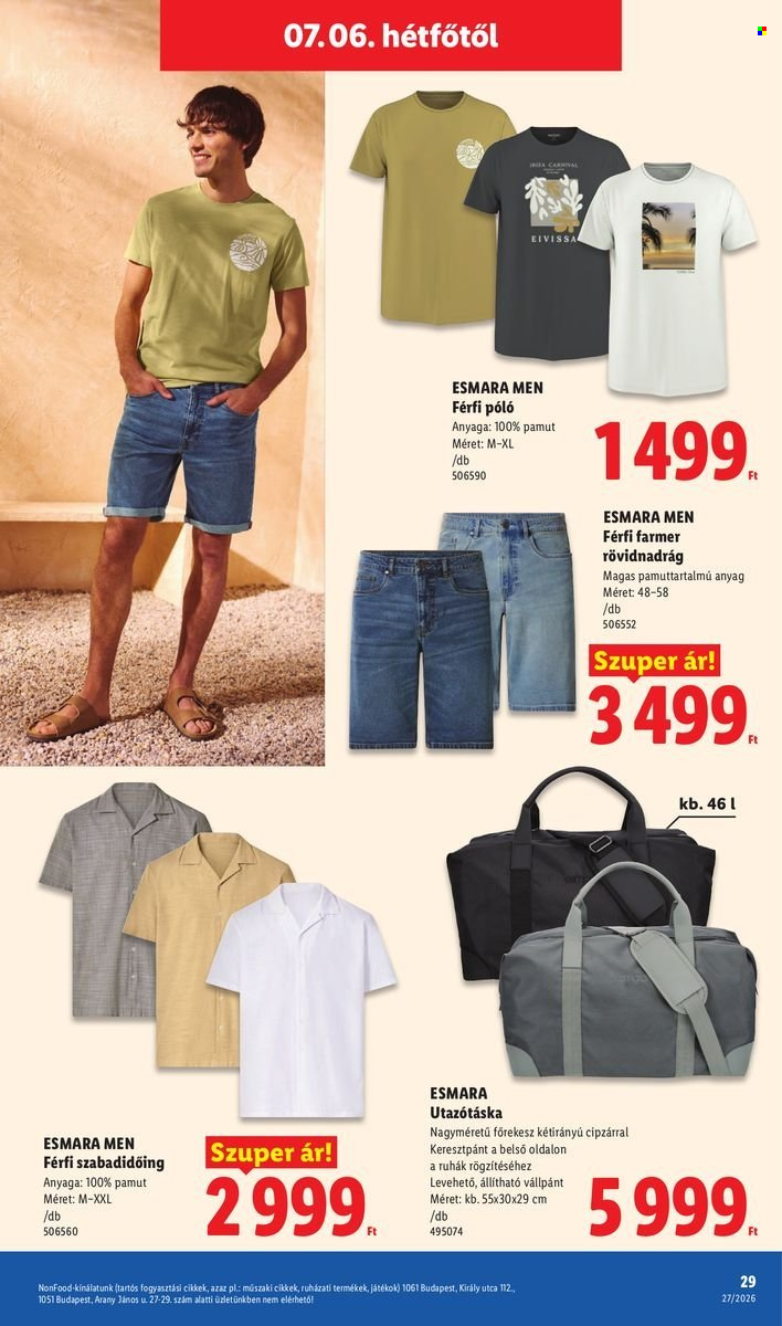 Lidl akciós újság érvényes:  - 2026.07.02 - 2026.07.08. 29. oldal Oldal 29
