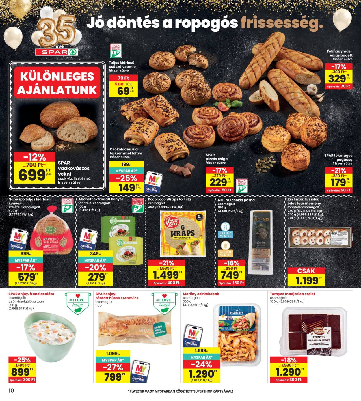 INTERSPAR akciós újság érvényes:  - 2026.07.02 - 2026.07.08. 10. oldal Oldal 10