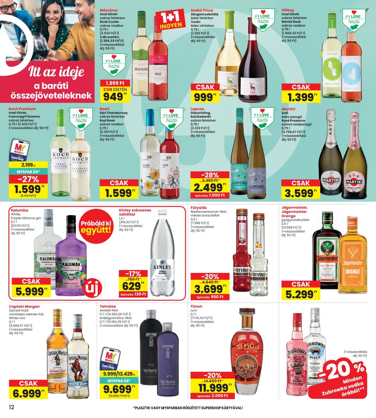 INTERSPAR akciós újság érvényes:  - 2026.07.02 - 2026.07.08. 12. oldal Oldal 12