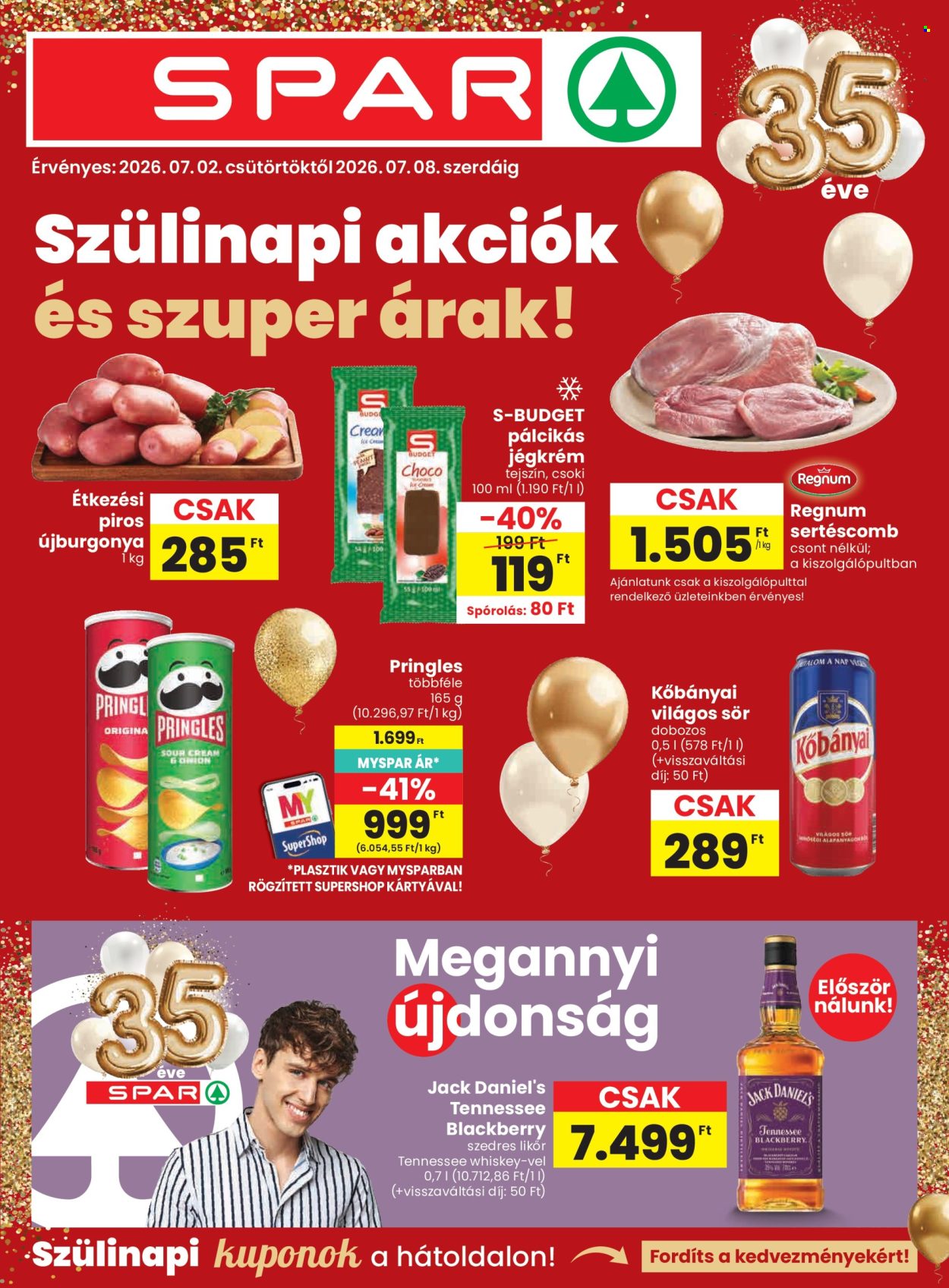 SPAR akciós újság érvényes:  - 2026.07.02 - 2026.07.08. 1. oldal Oldal 1