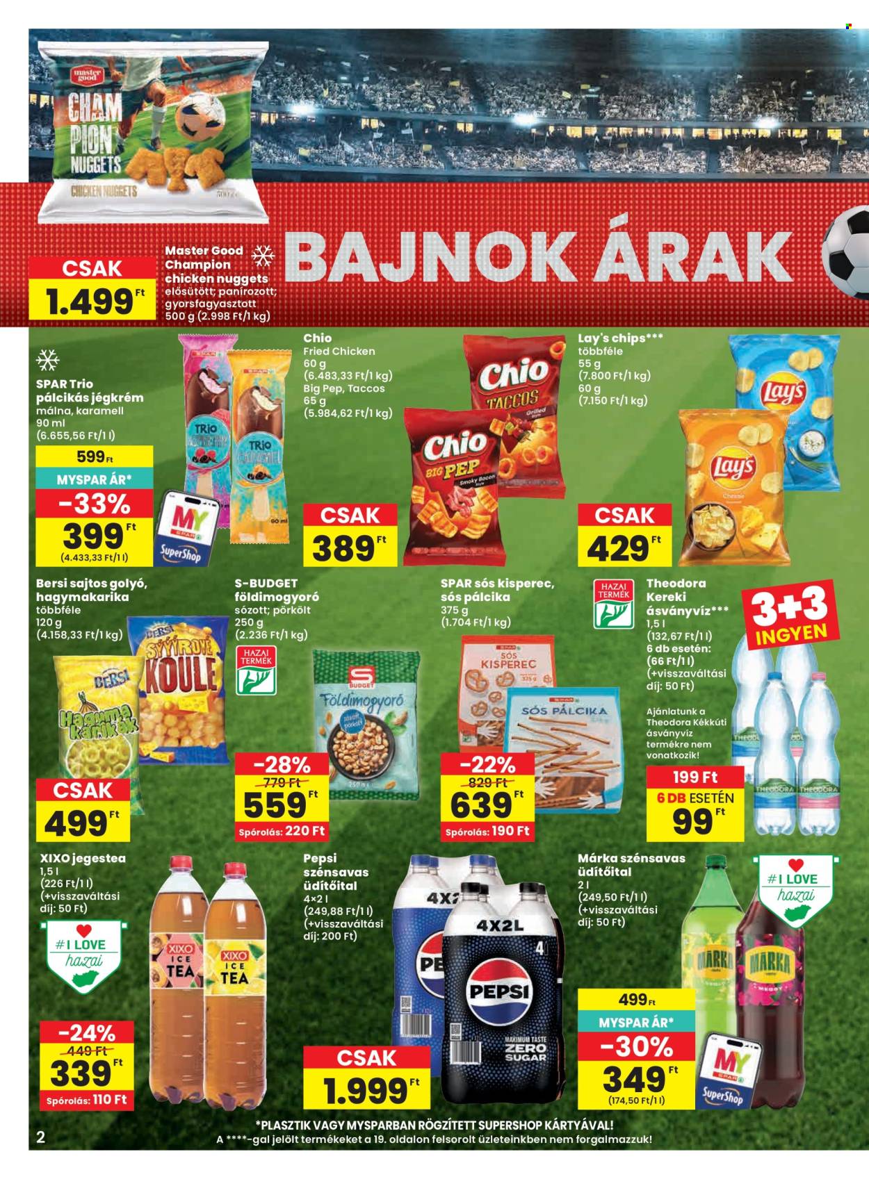 SPAR akciós újság érvényes:  - 2026.07.02 - 2026.07.08. 2. oldal Oldal 2