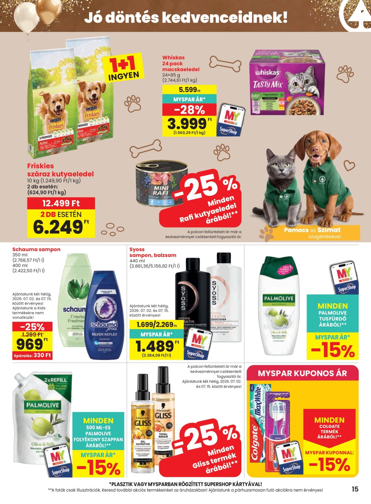 SPAR akciós újság érvényes:  - 2026.07.02 - 2026.07.08. 15. oldal Oldal 15