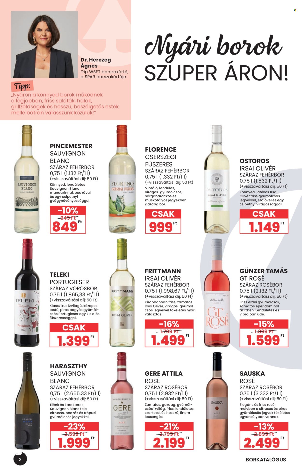 SPAR akciós újság érvényes:  - 2026.07.01 - 2026.07.29. 2. oldal Oldal 2