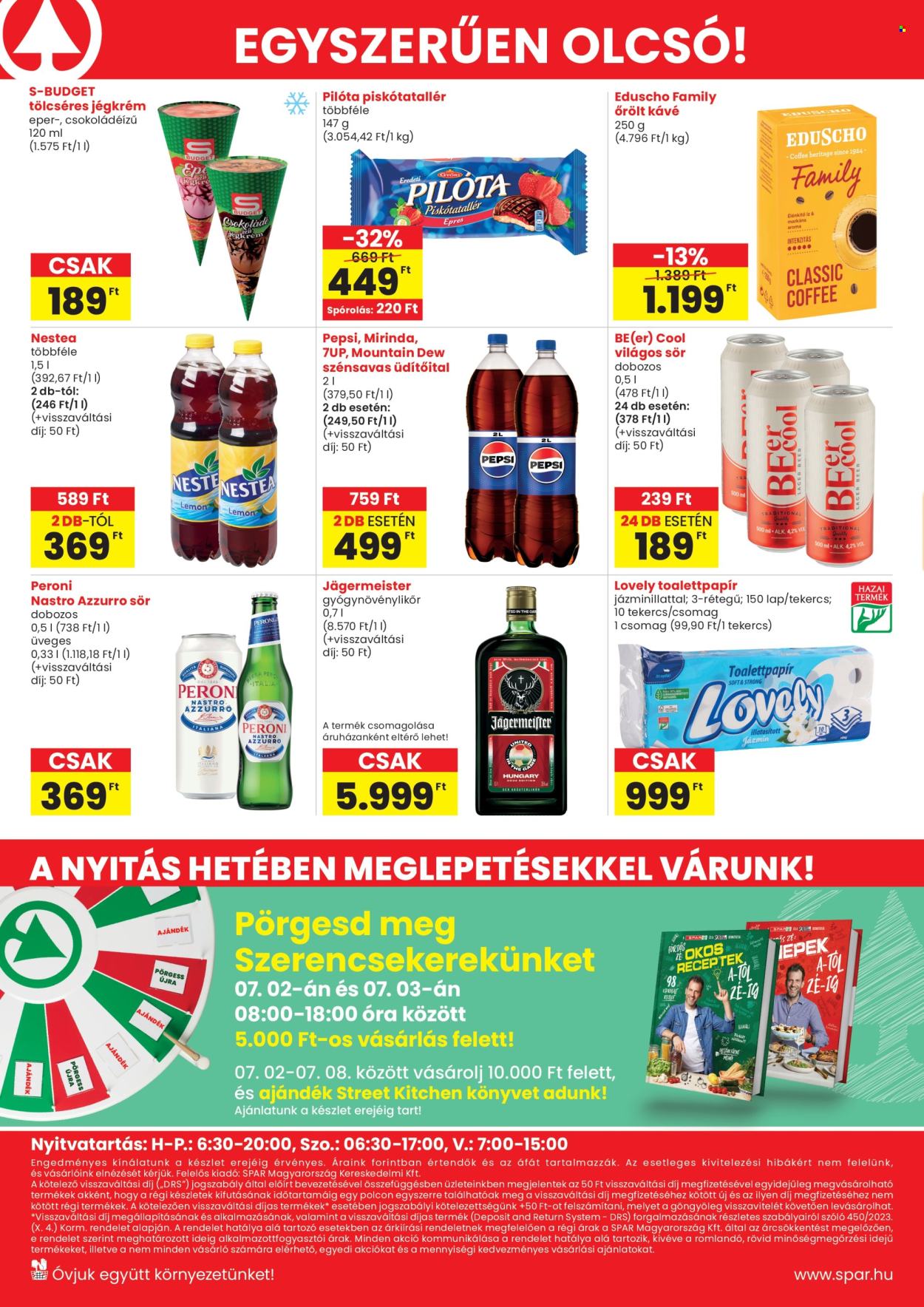 SPAR Szupermarket akciós újság érvényes:  - 2026.07.02 - 2026.07.08. 4. oldal Oldal 4