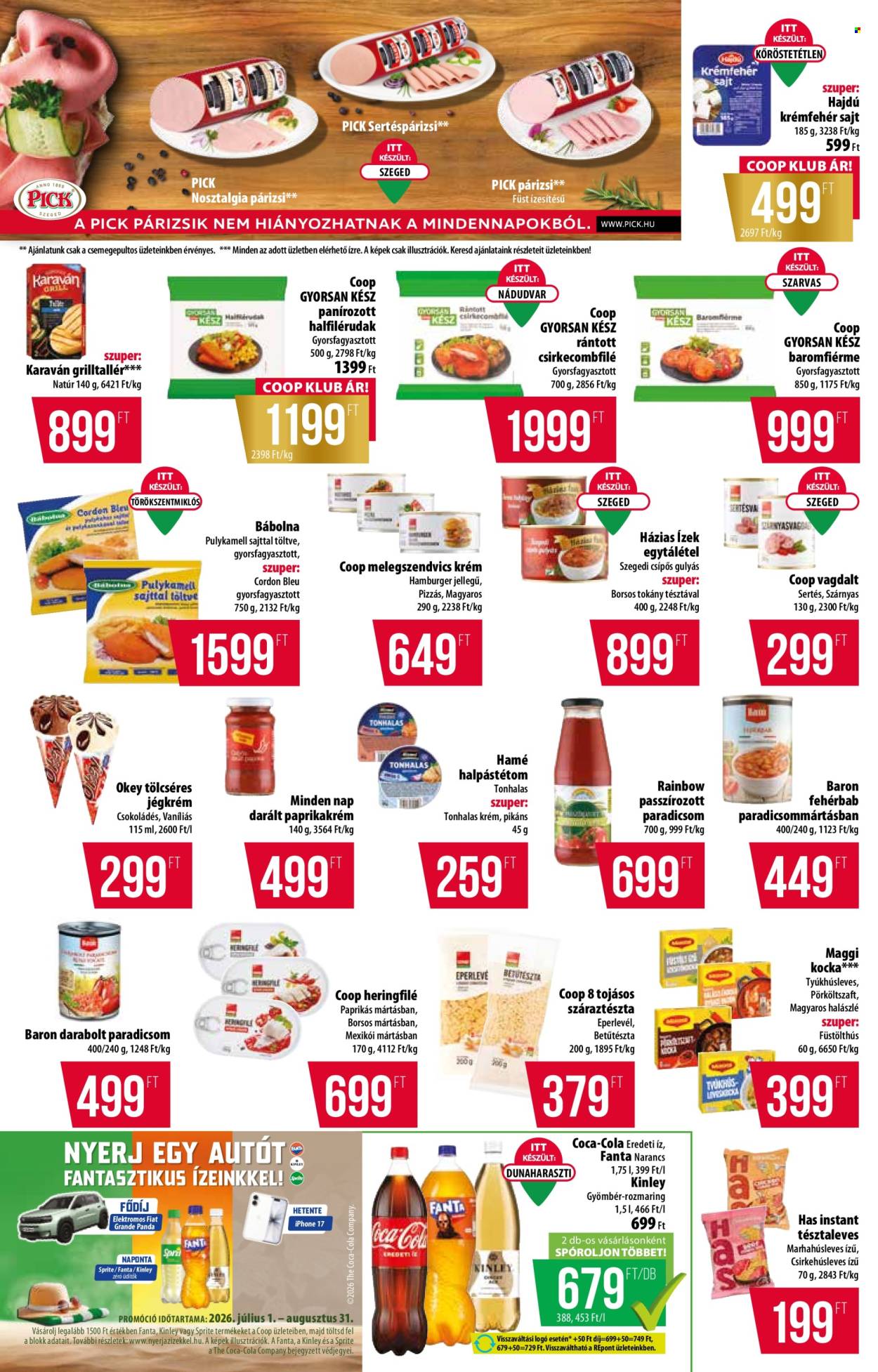 Coop akciós újság érvényes:  - 2026.07.02 - 2026.07.08. 4. oldal Oldal 4