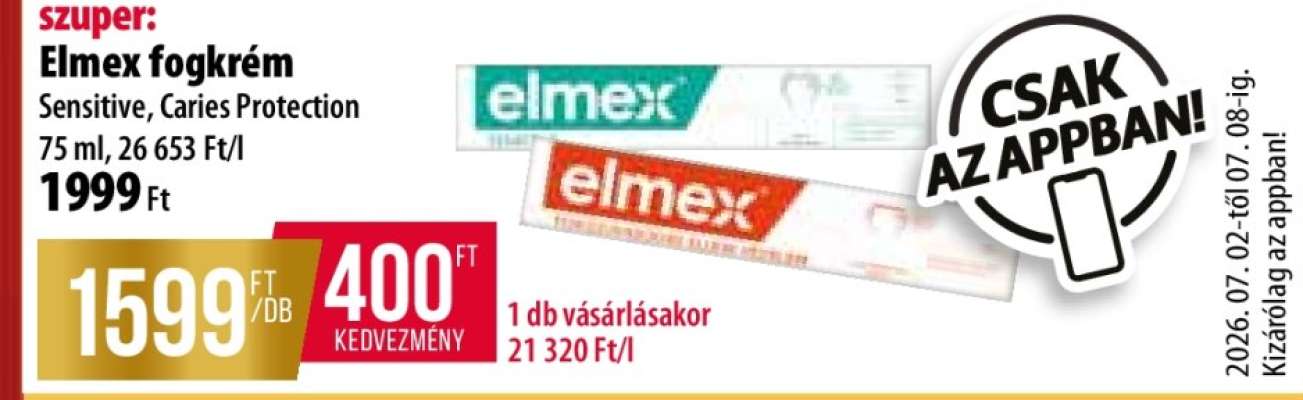ELMEX FOGKRÉM