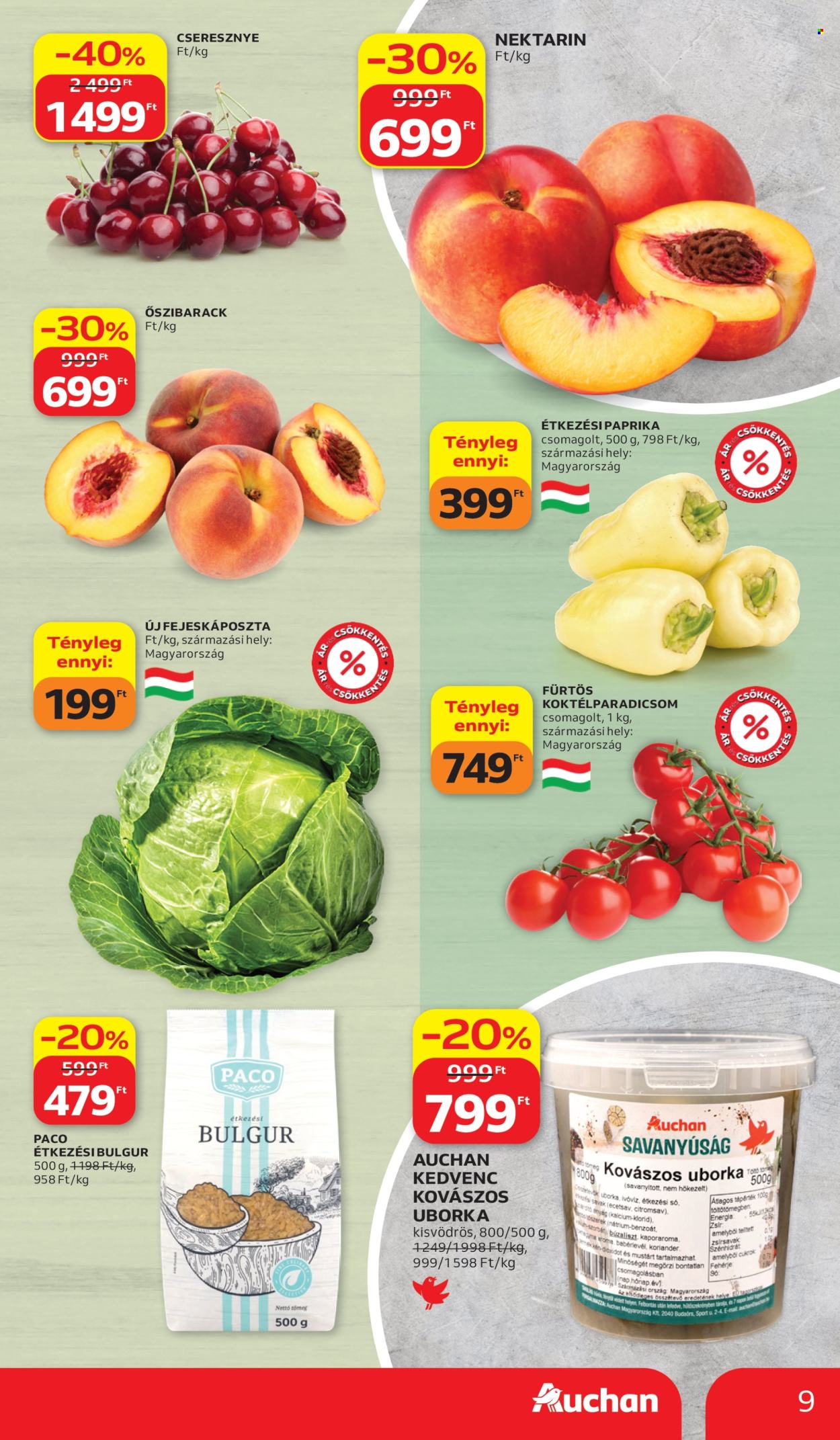 Auchan akciós újság érvényes:  - 2026.07.02 - 2026.07.08. 9. oldal Oldal 9