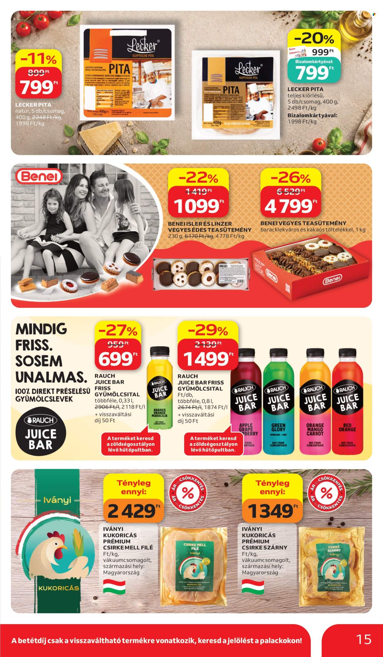 Auchan akciós újság érvényes:  - 2026.07.02 - 2026.07.08. 15. oldal Oldal 15