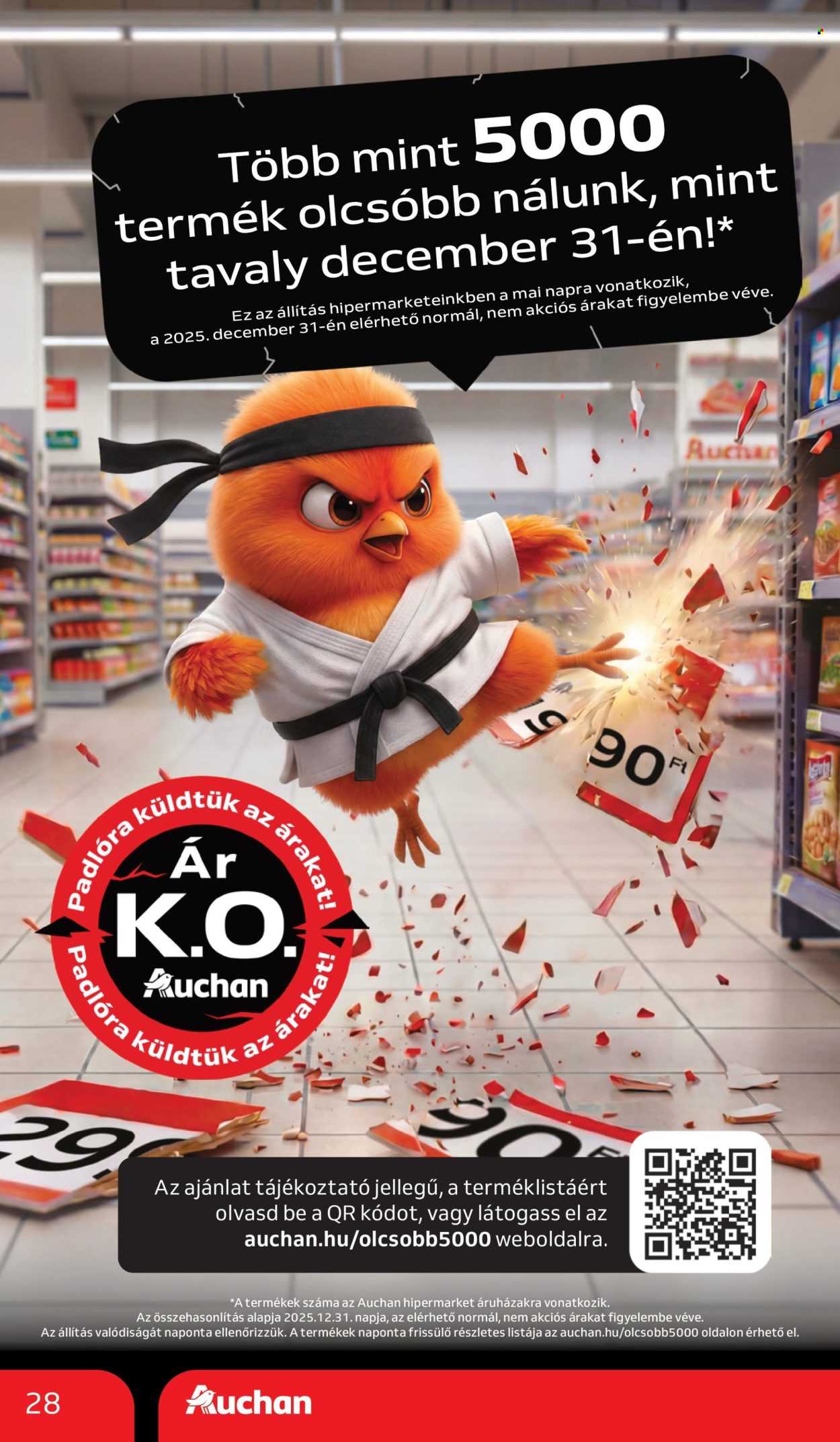 Auchan akciós újság érvényes:  - 2026.07.02 - 2026.07.08. 28. oldal Oldal 28