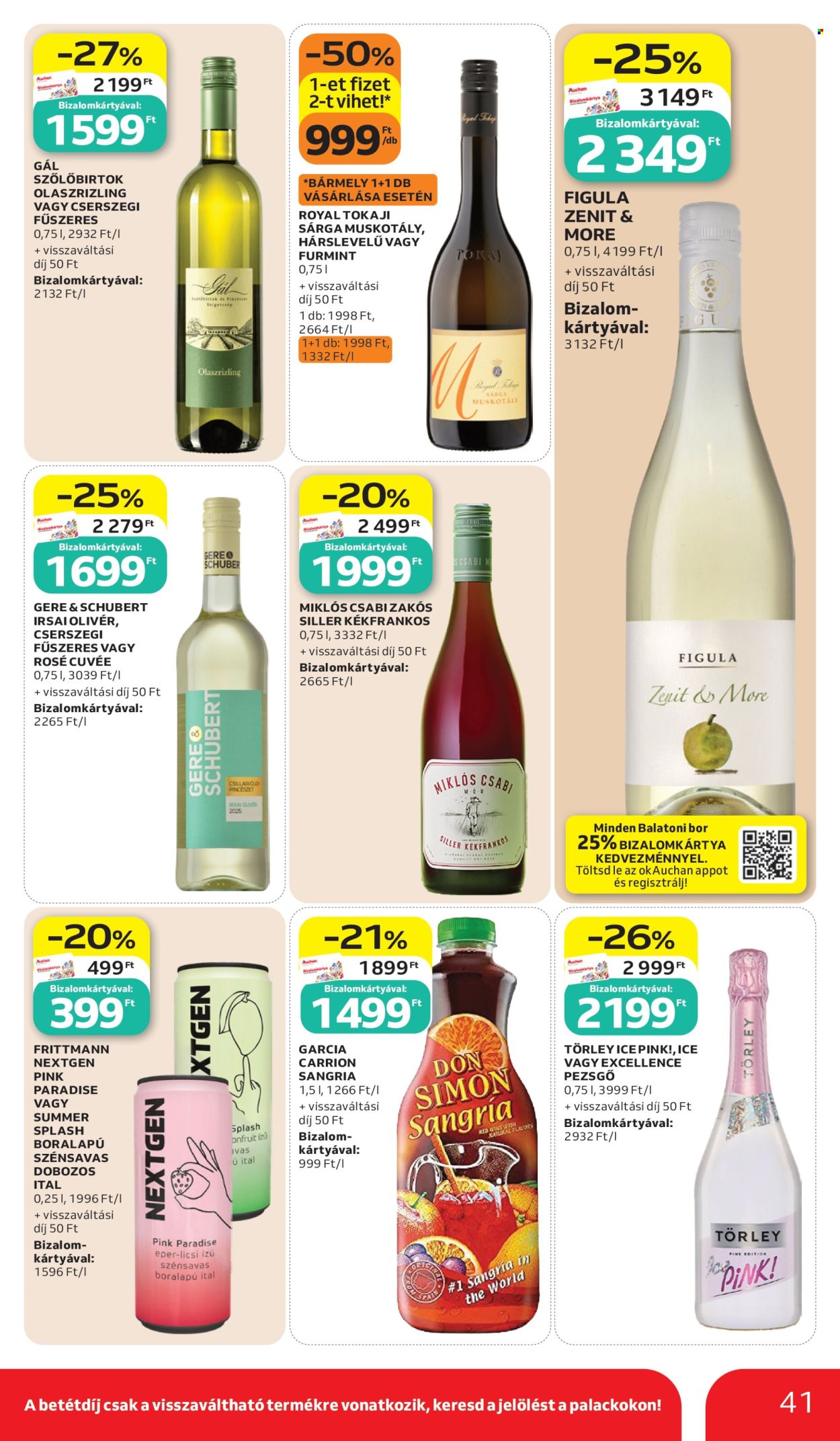 Auchan akciós újság érvényes:  - 2026.07.02 - 2026.07.08. 41. oldal Oldal 41