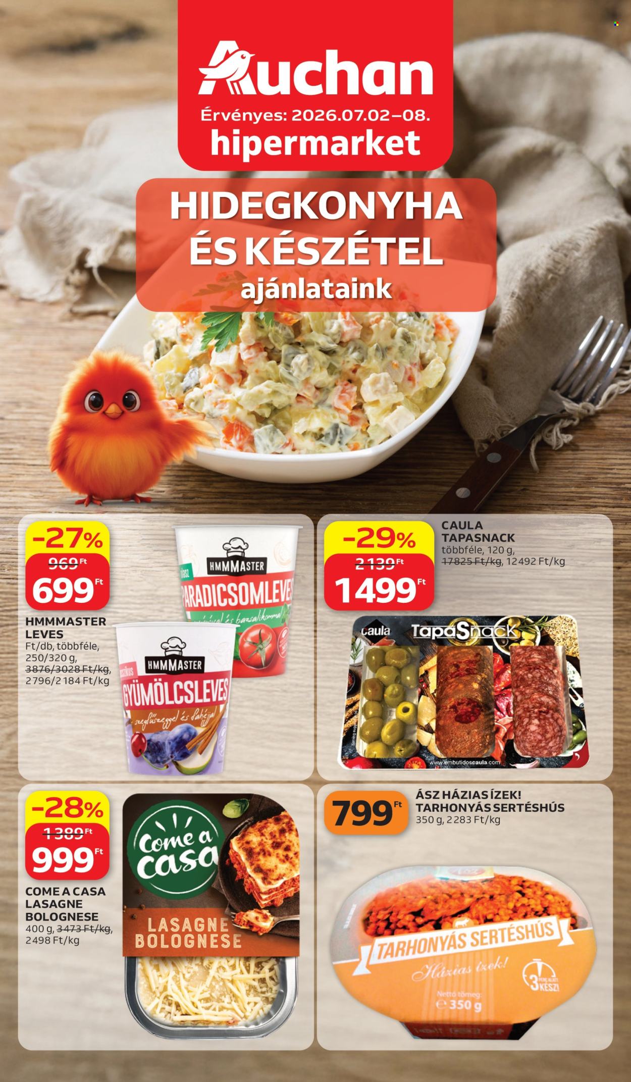 Auchan akciós újság érvényes:  - 2026.07.02 - 2026.07.08. 1. oldal Oldal 1