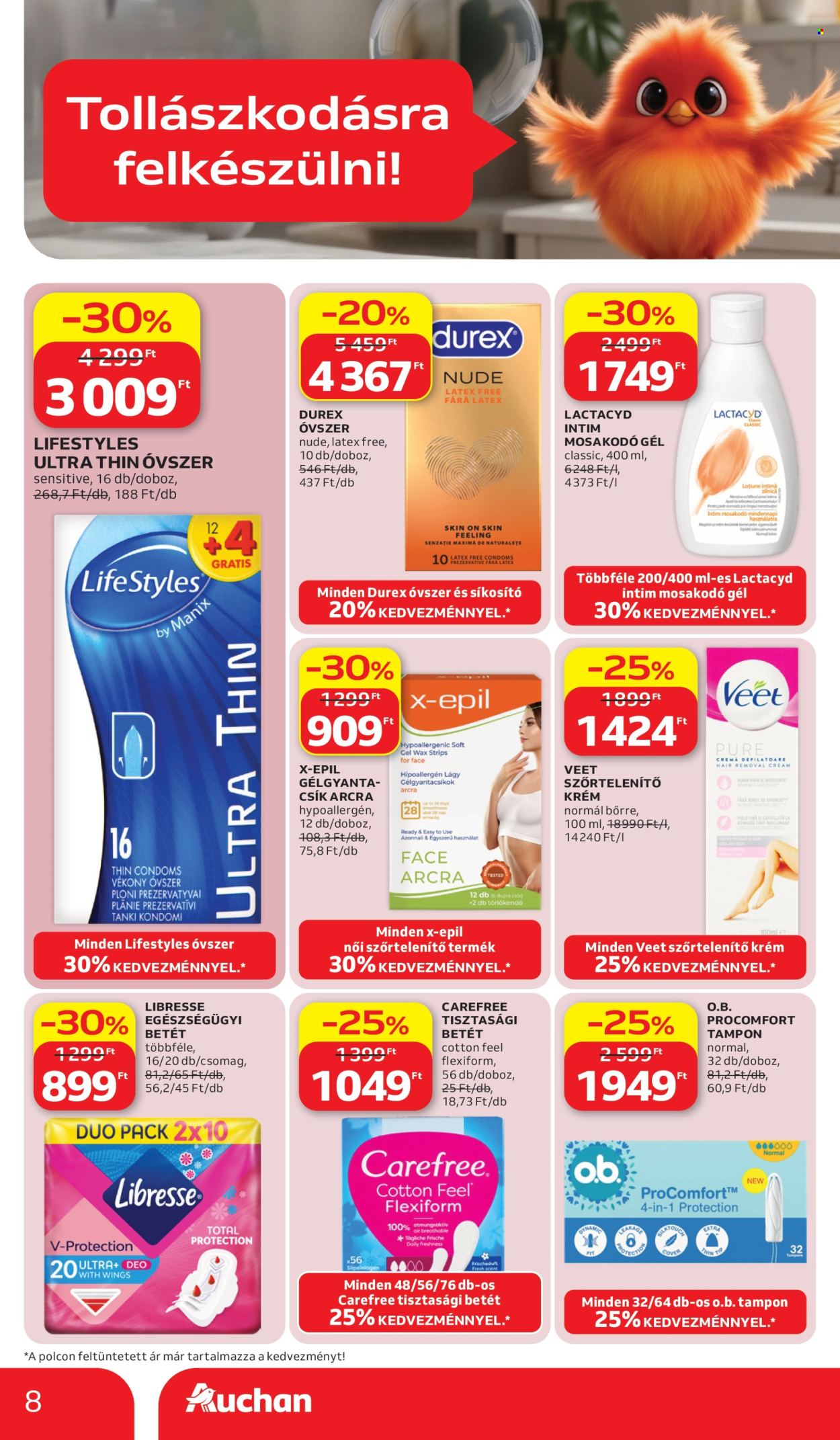 Auchan akciós újság érvényes:  - 2026.07.02 - 2026.07.15. 8. oldal Oldal 8