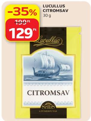 Lucullus Citromsav