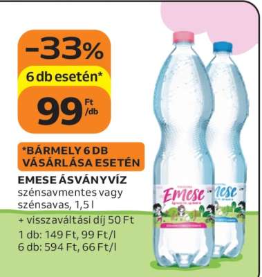 Emese ásványvíz