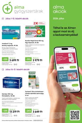 Alma Gyógyszertárak