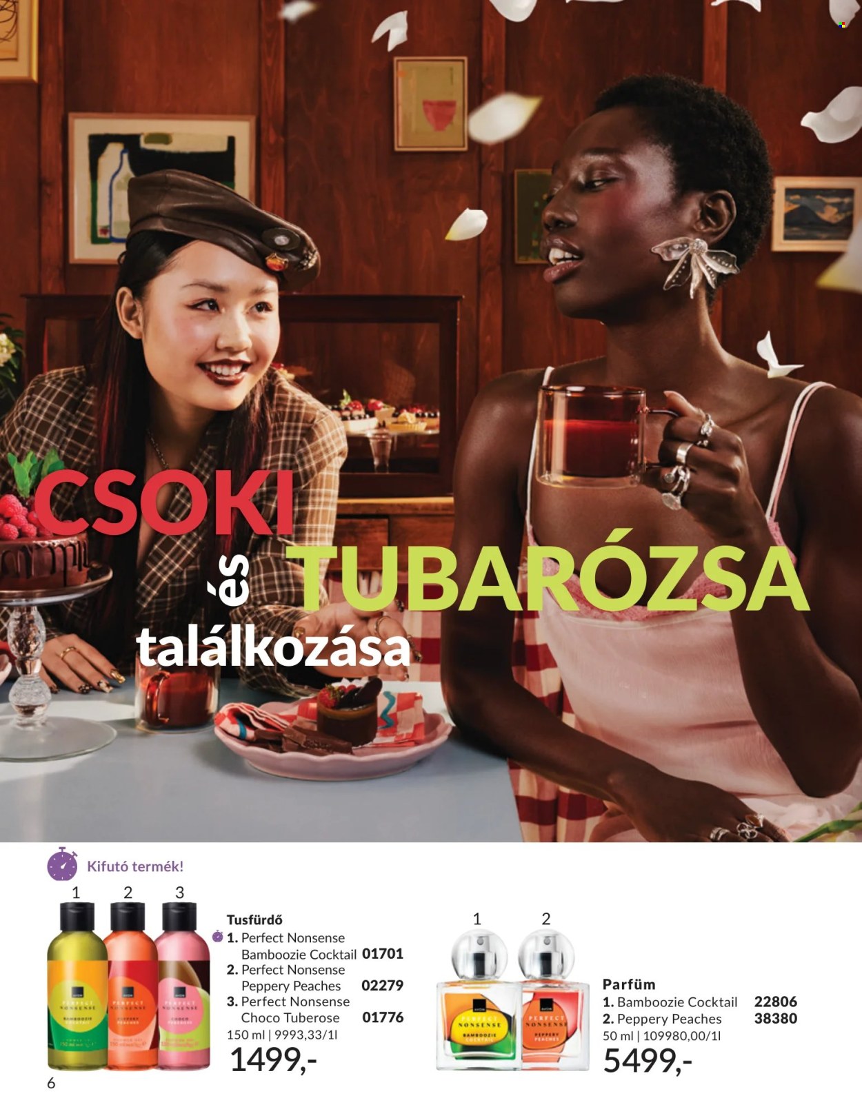 Avon akciós újság érvényes:  - 2026.07.01 - 2026.07.31. 6. oldal Oldal 6