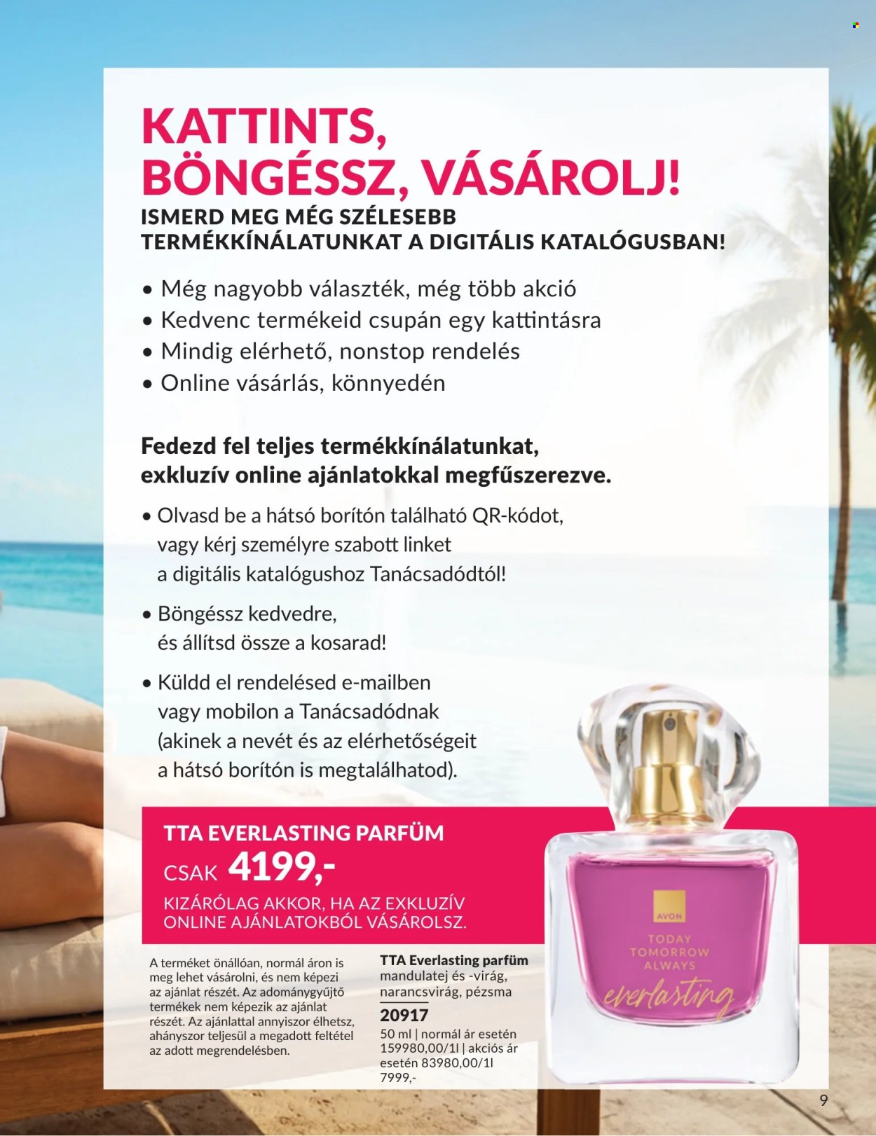Avon akciós újság érvényes:  - 2026.07.01 - 2026.07.31. 9. oldal Oldal 9