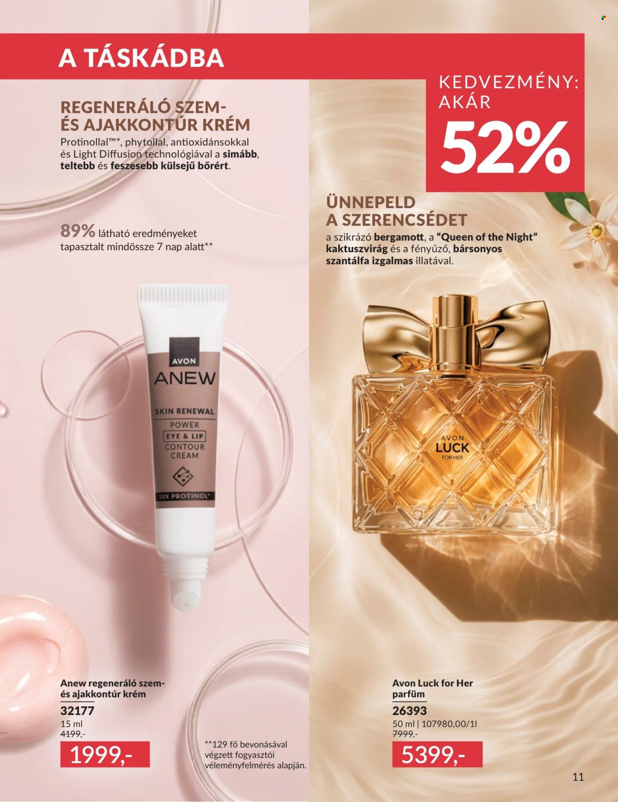 Avon akciós újság érvényes:  - 2026.07.01 - 2026.07.31. 11. oldal Oldal 11