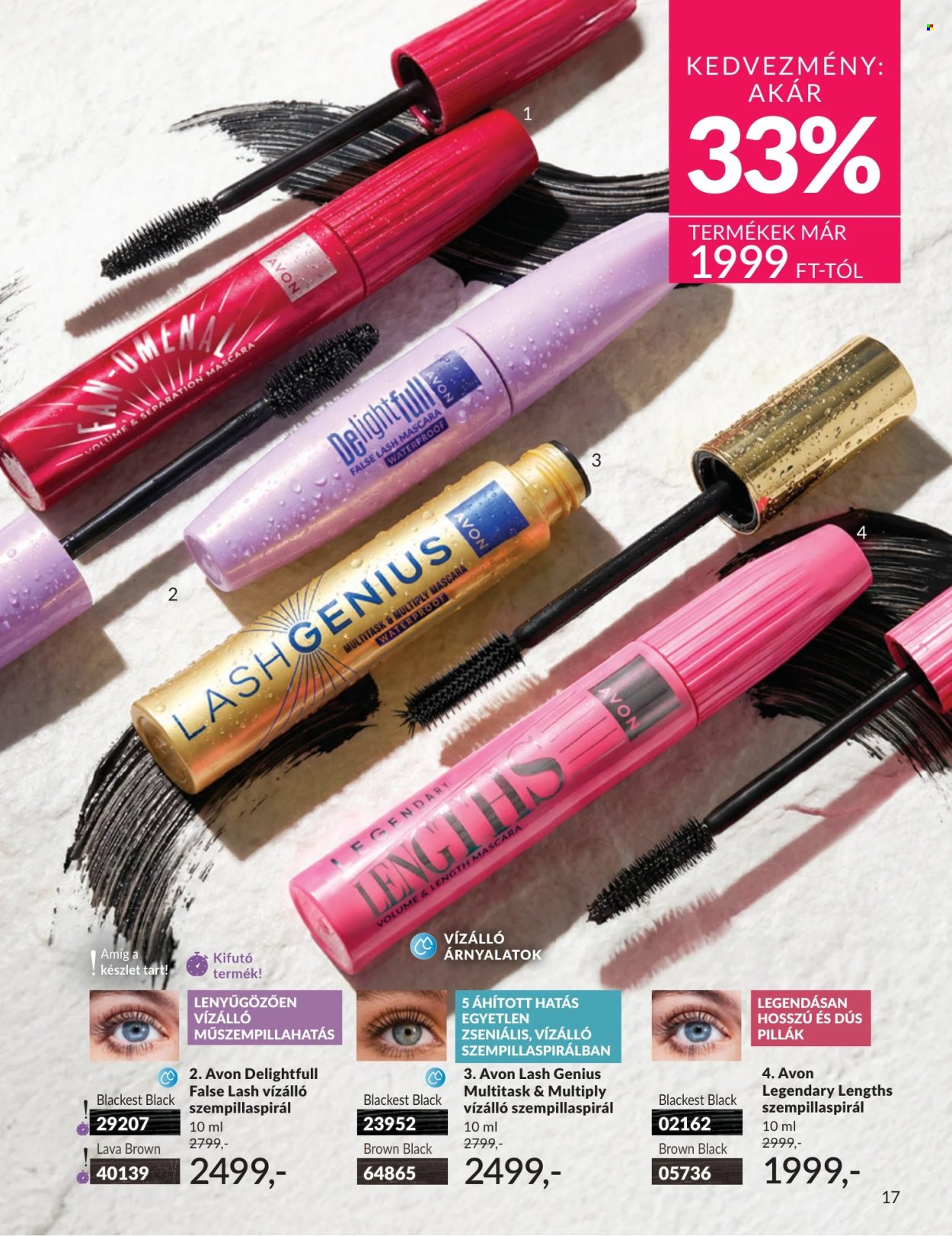 Avon akciós újság érvényes:  - 2026.07.01 - 2026.07.31. 17. oldal Oldal 17