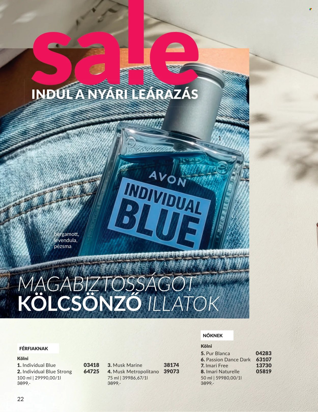 Avon akciós újság érvényes:  - 2026.07.01 - 2026.07.31. 22. oldal Oldal 22
