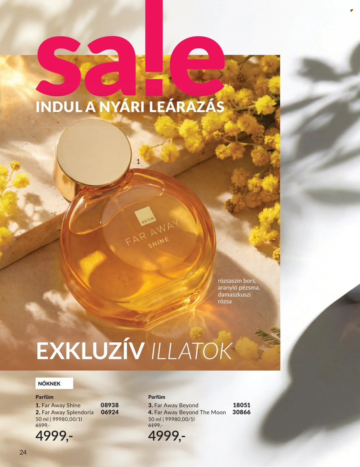 Avon akciós újság érvényes:  - 2026.07.01 - 2026.07.31. 24. oldal Oldal 24