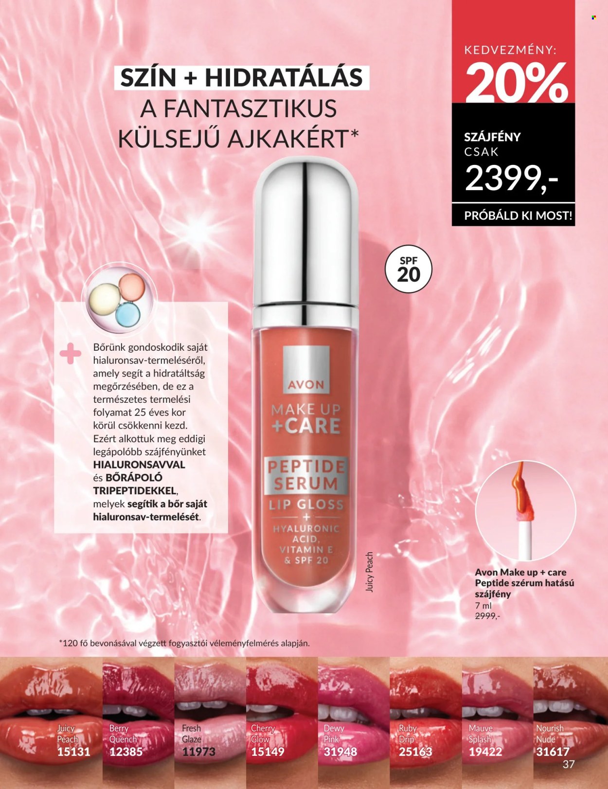 Avon akciós újság érvényes:  - 2026.07.01 - 2026.07.31. 37. oldal Oldal 37