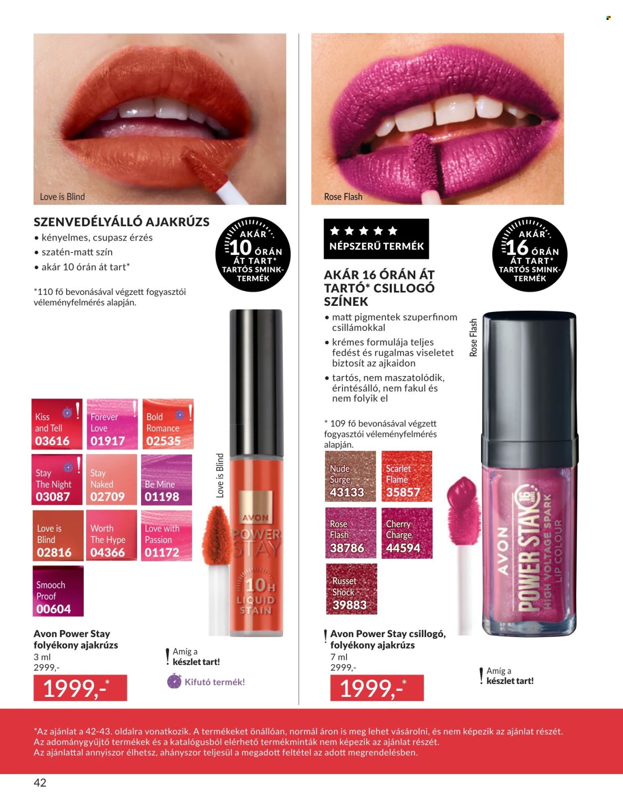 Avon akciós újság érvényes:  - 2026.07.01 - 2026.07.31. 42. oldal Oldal 42