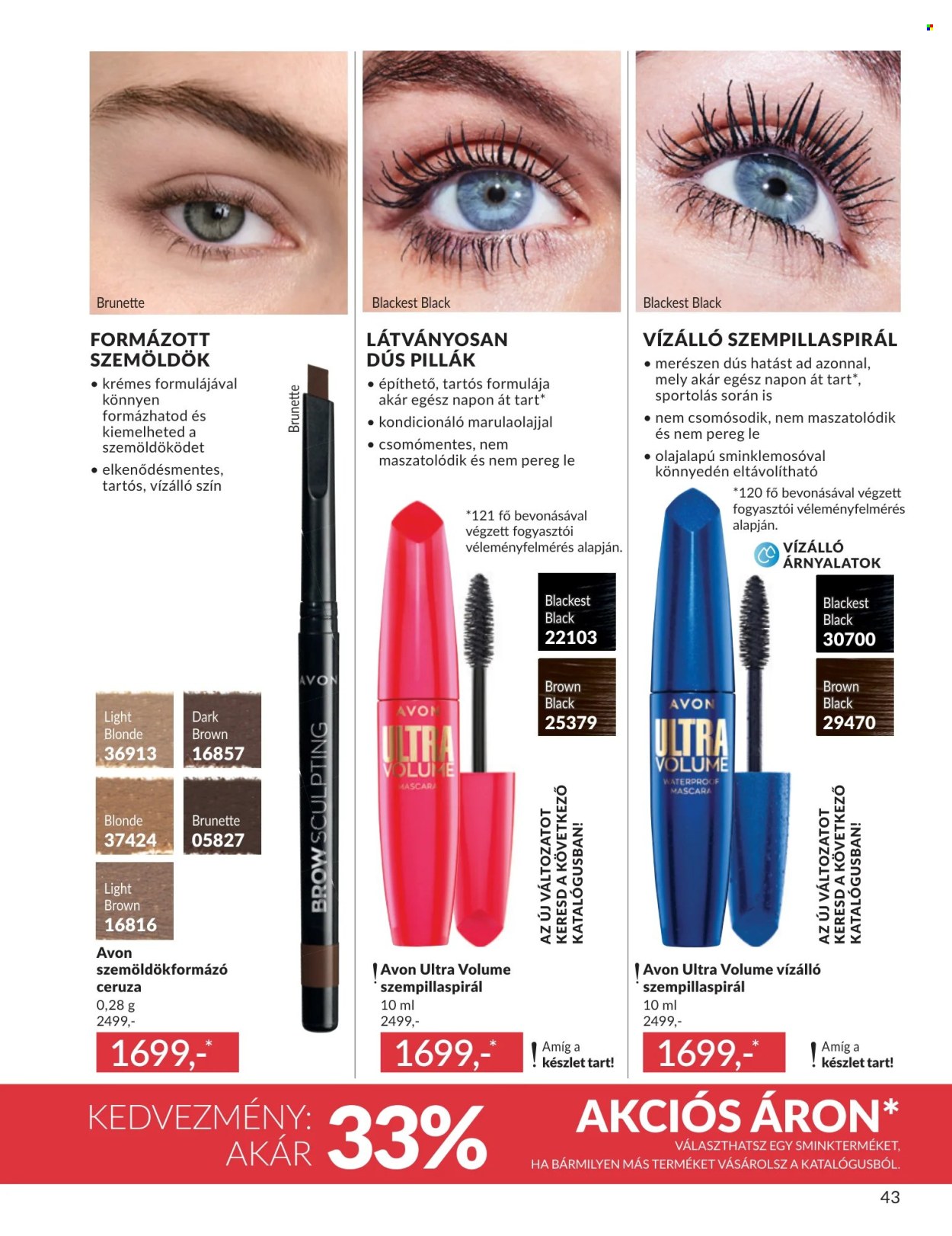 Avon akciós újság érvényes:  - 2026.07.01 - 2026.07.31. 43. oldal Oldal 43