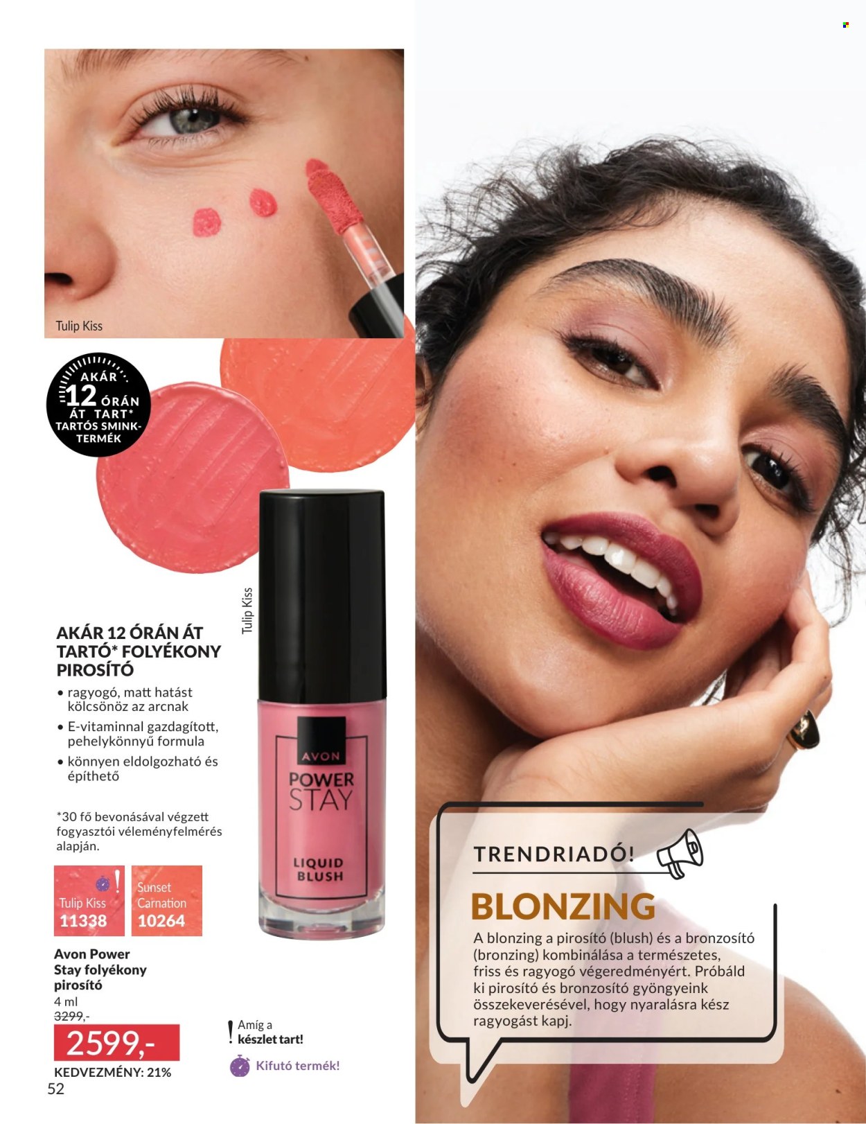 Avon akciós újság érvényes:  - 2026.07.01 - 2026.07.31. 52. oldal Oldal 52