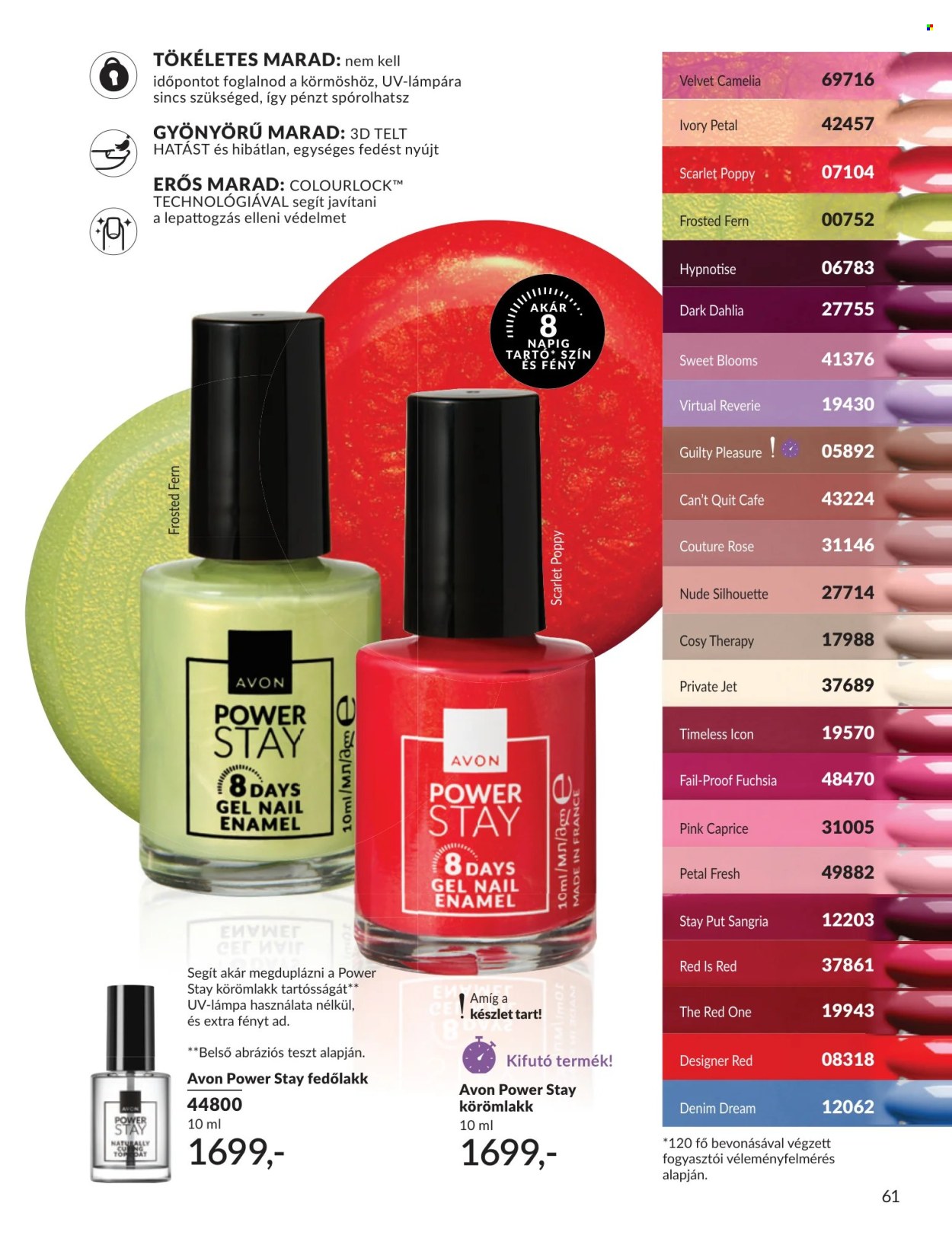 Avon akciós újság érvényes:  - 2026.07.01 - 2026.07.31. 61. oldal Oldal 61