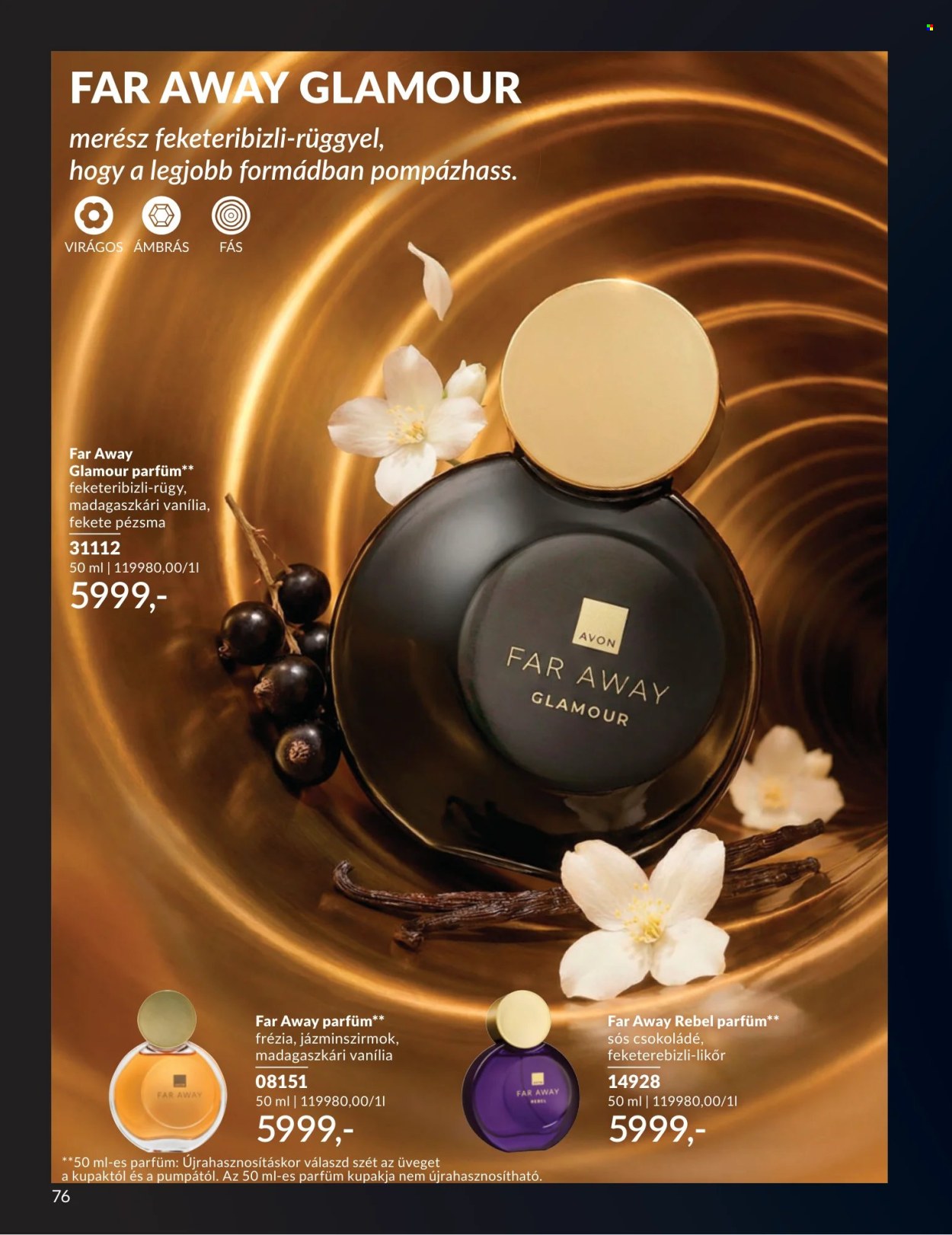 Avon akciós újság érvényes:  - 2026.07.01 - 2026.07.31. 76. oldal Oldal 76