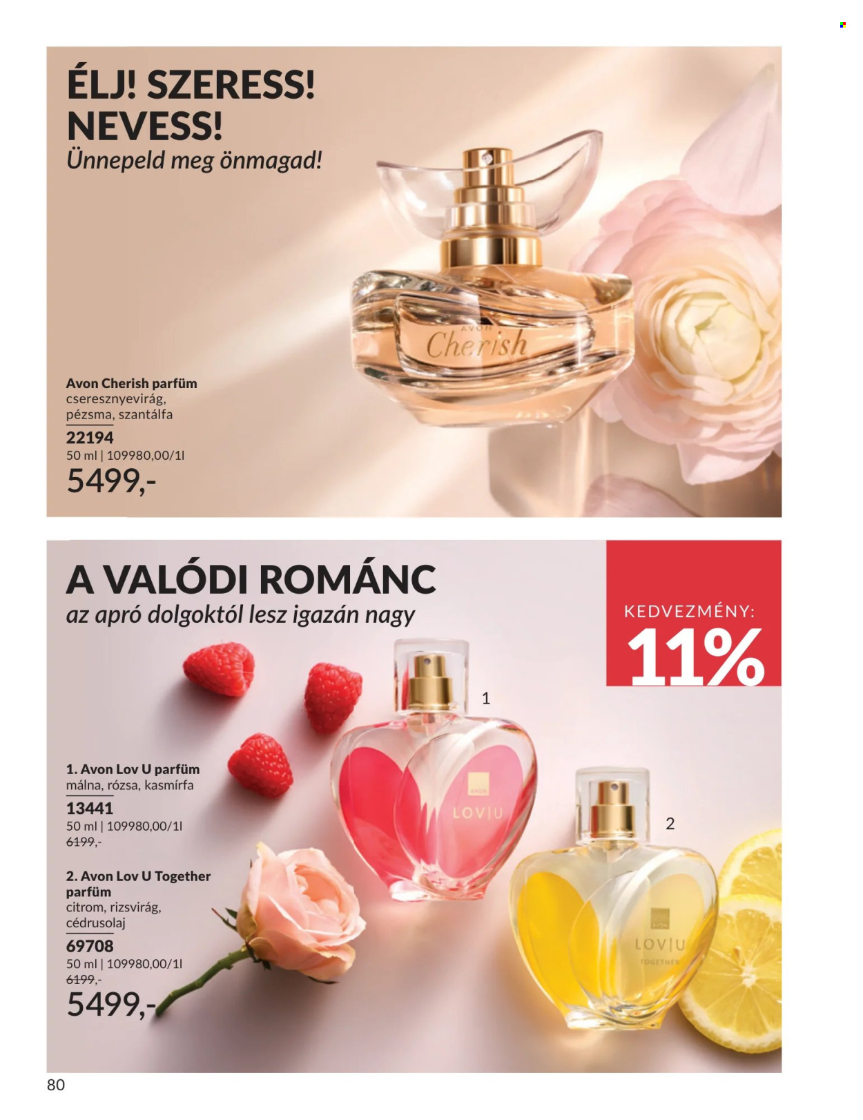 Avon akciós újság érvényes:  - 2026.07.01 - 2026.07.31. 80. oldal Oldal 80
