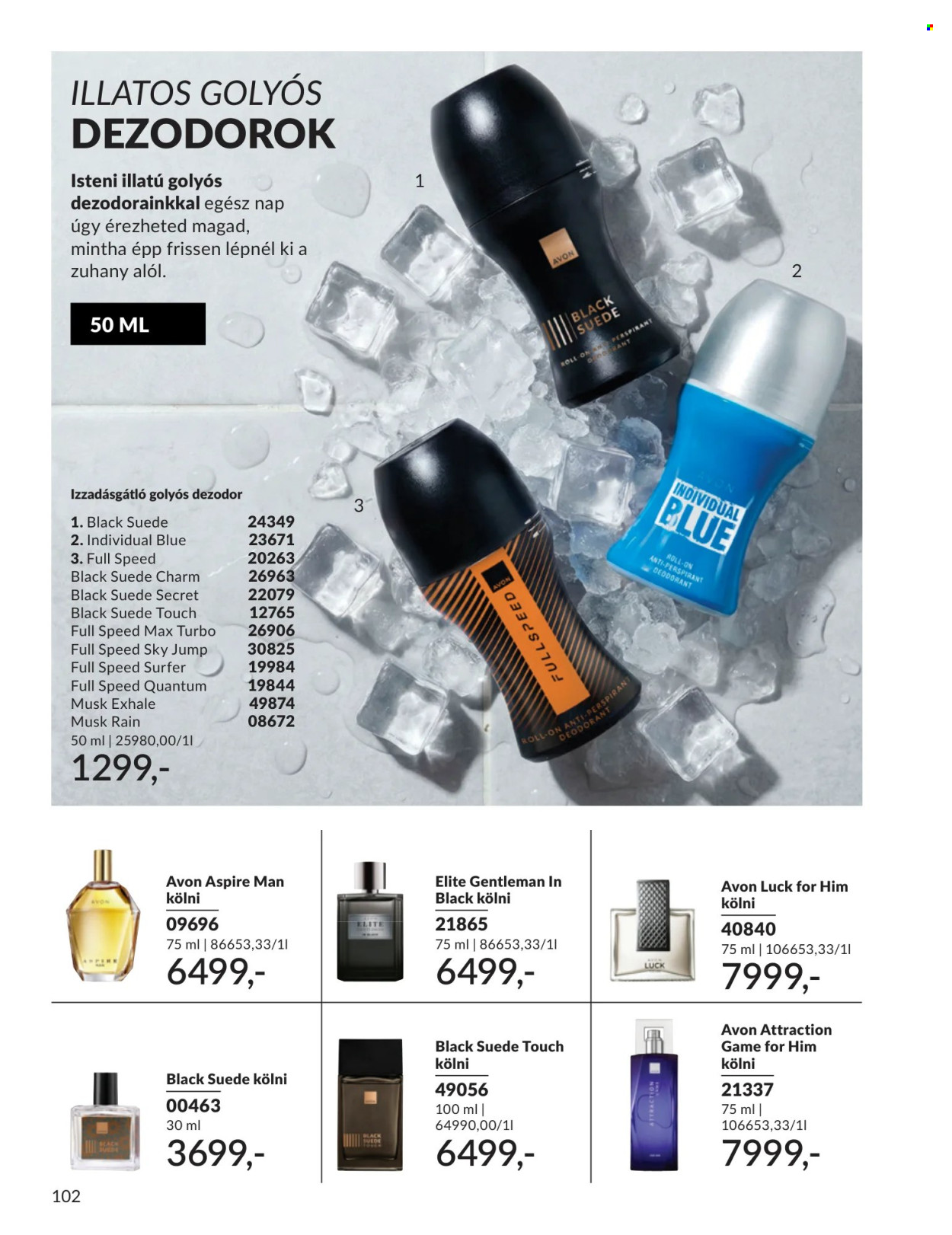 Avon akciós újság érvényes:  - 2026.07.01 - 2026.07.31. 102. oldal Oldal 102