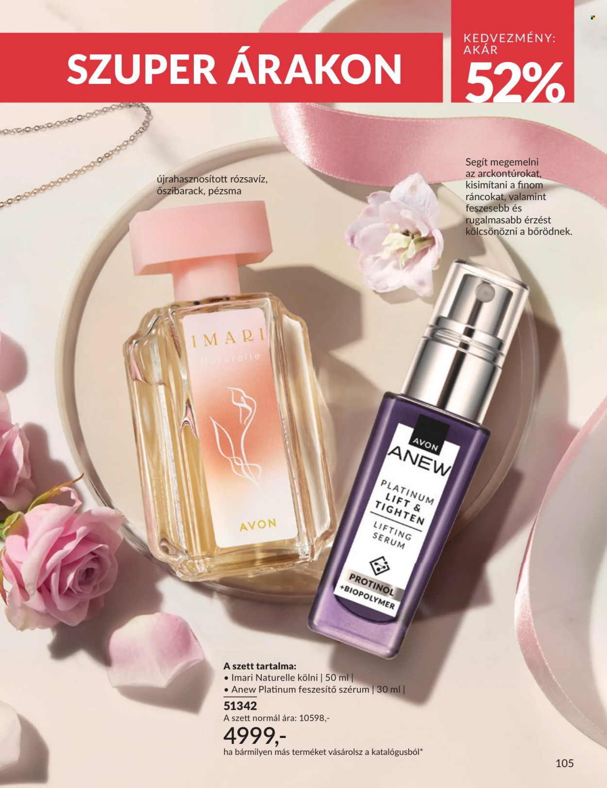 Avon akciós újság érvényes:  - 2026.07.01 - 2026.07.31. 105. oldal Oldal 105