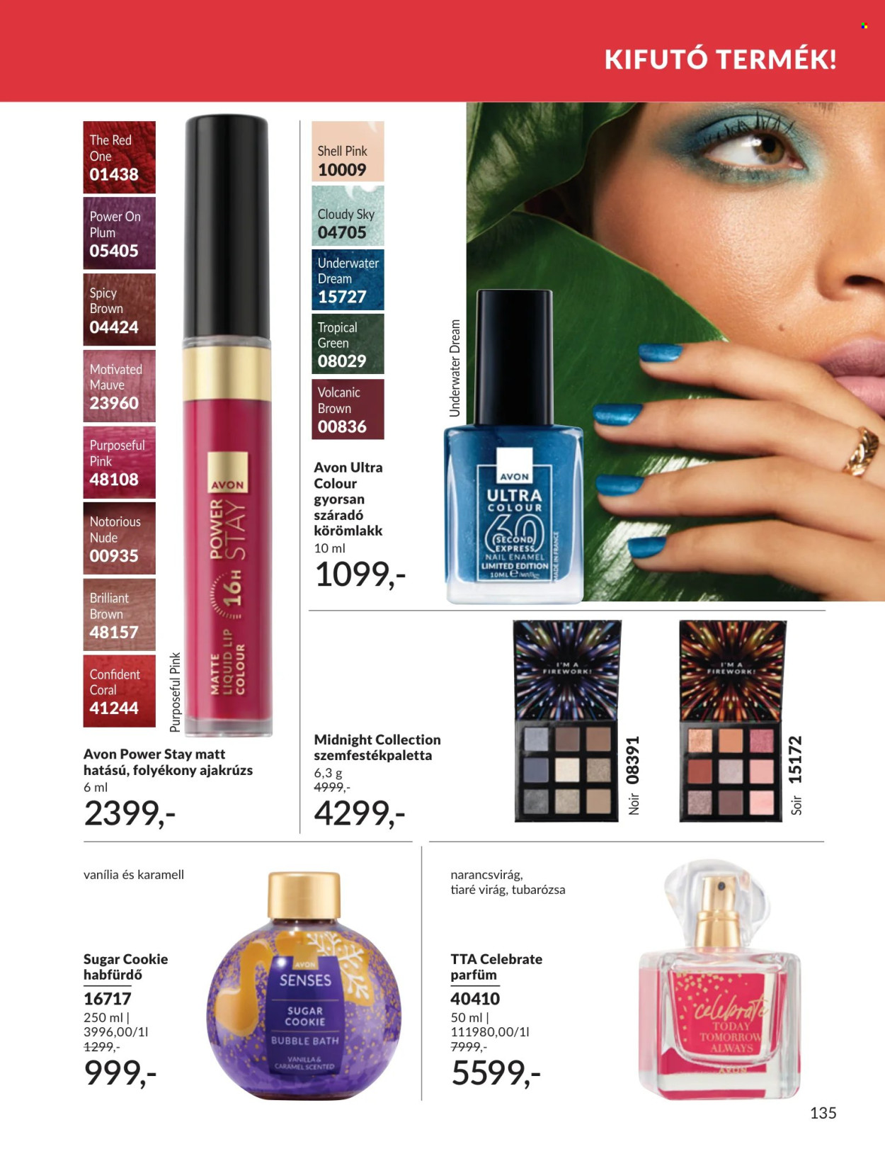 Avon akciós újság érvényes:  - 2026.07.01 - 2026.07.31. 135. oldal Oldal 135