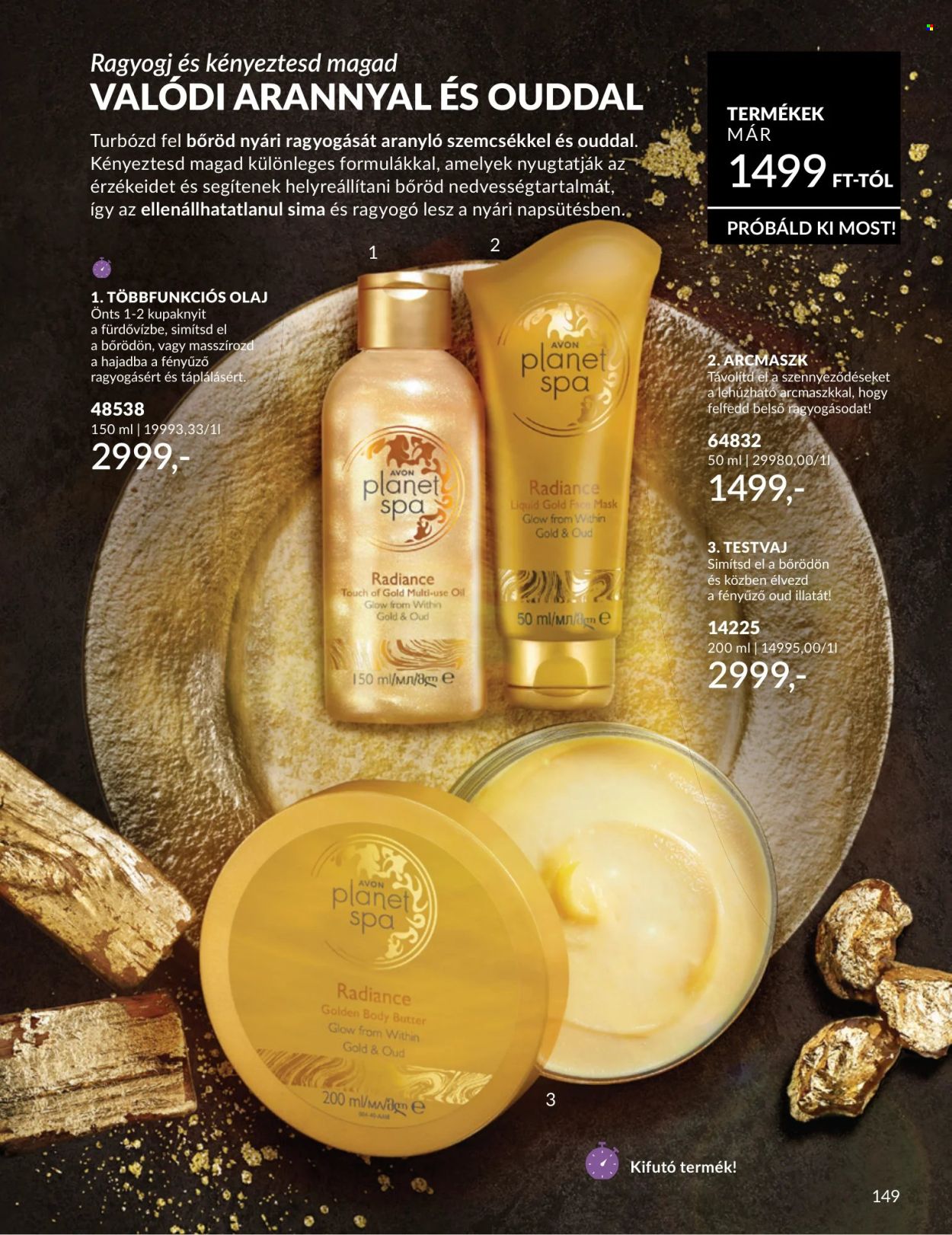 Avon akciós újság érvényes:  - 2026.07.01 - 2026.07.31. 149. oldal Oldal 149