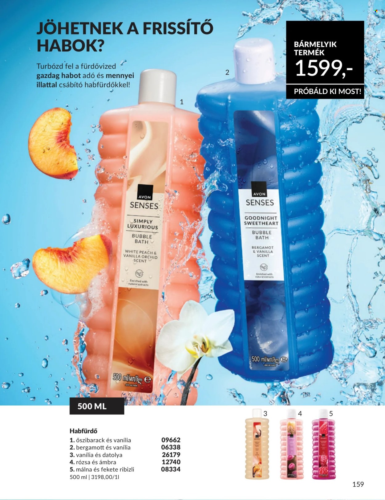 Avon akciós újság érvényes:  - 2026.07.01 - 2026.07.31. 159. oldal Oldal 159