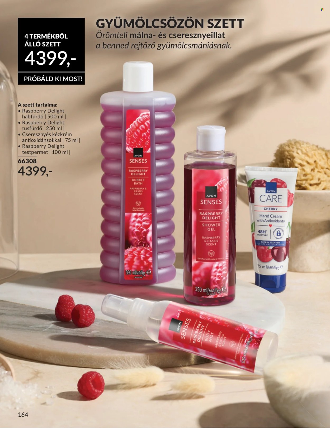 Avon akciós újság érvényes:  - 2026.07.01 - 2026.07.31. 164. oldal Oldal 164
