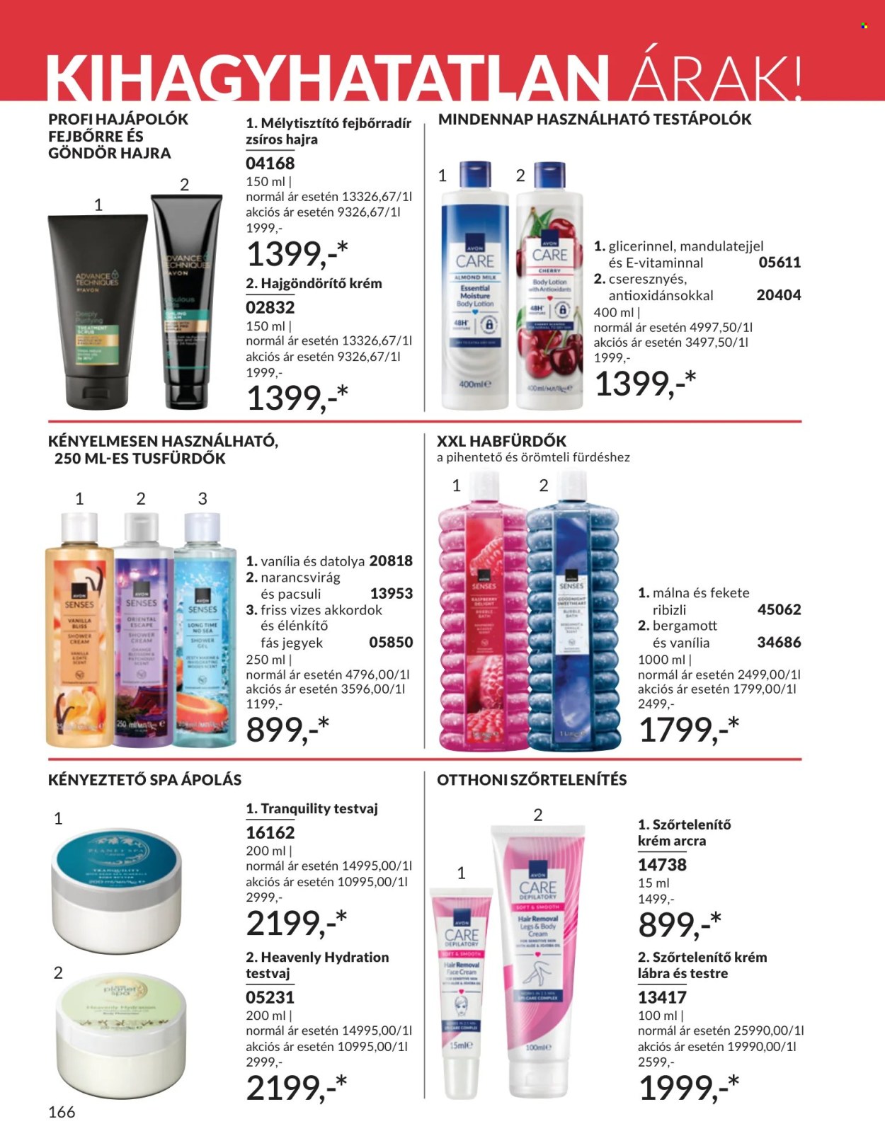 Avon akciós újság érvényes:  - 2026.07.01 - 2026.07.31. 166. oldal Oldal 166