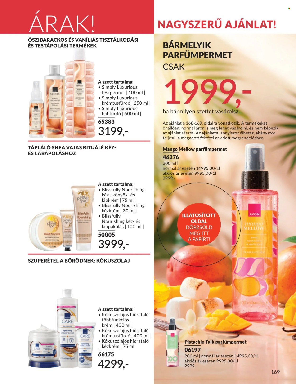 Avon akciós újság érvényes:  - 2026.07.01 - 2026.07.31. 169. oldal Oldal 169