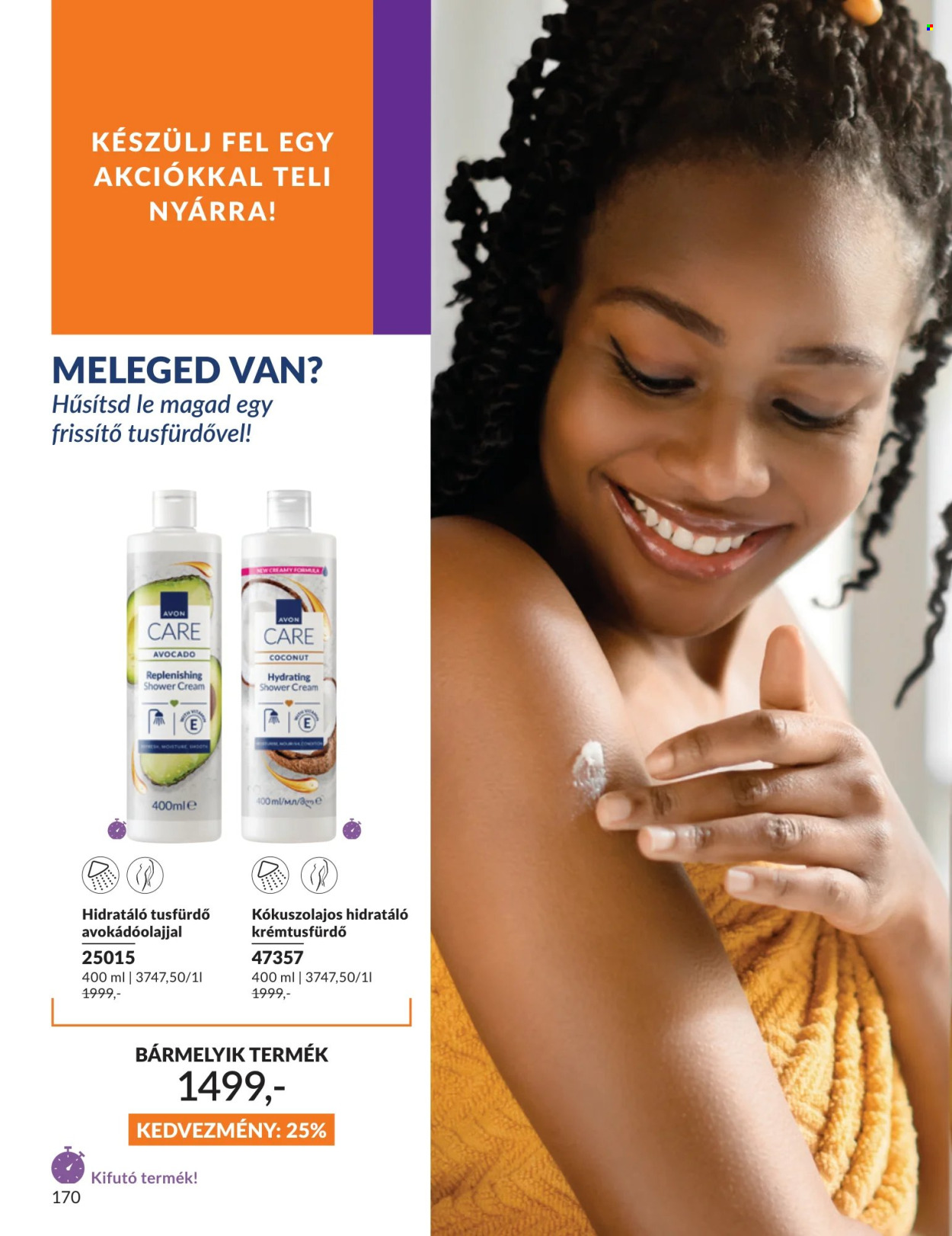 Avon akciós újság érvényes:  - 2026.07.01 - 2026.07.31. 170. oldal Oldal 170