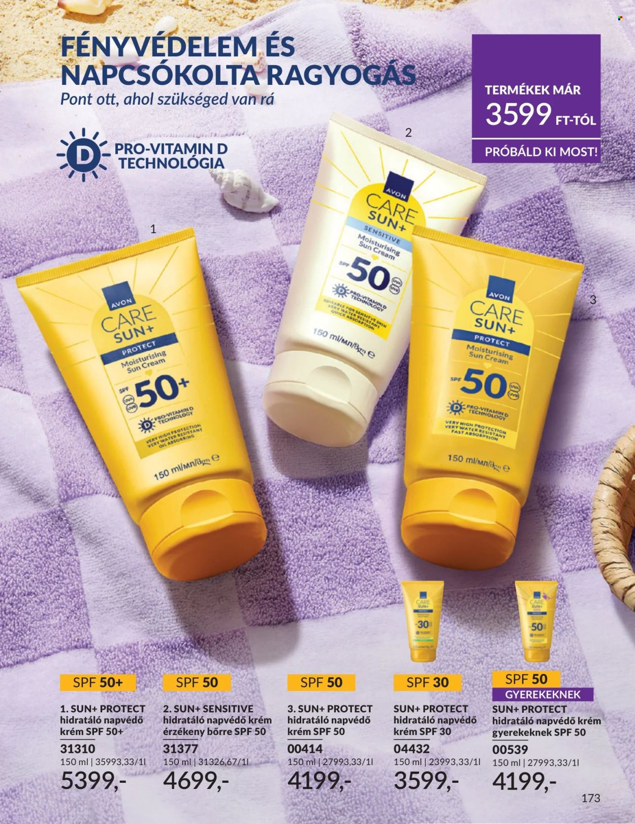 Avon akciós újság érvényes:  - 2026.07.01 - 2026.07.31. 173. oldal Oldal 173