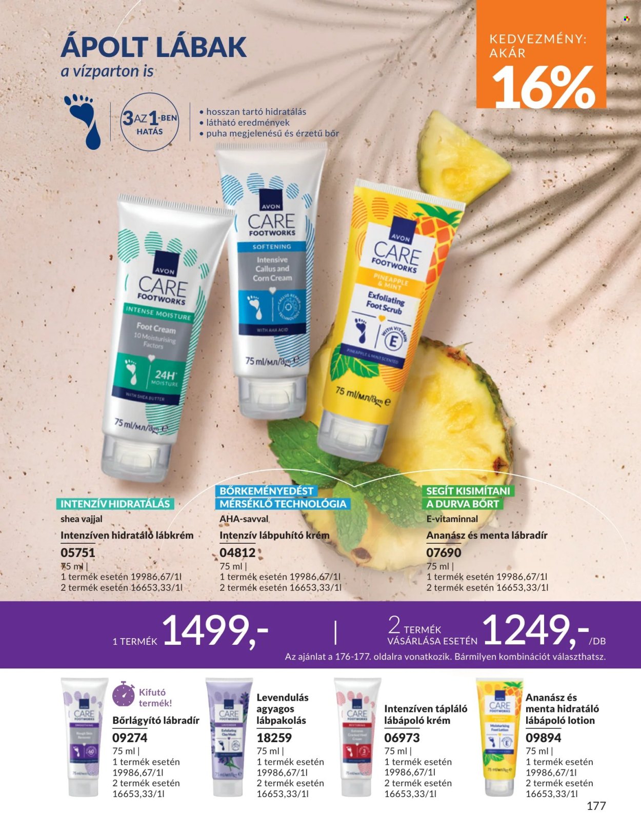 Avon akciós újság érvényes:  - 2026.07.01 - 2026.07.31. 177. oldal Oldal 177