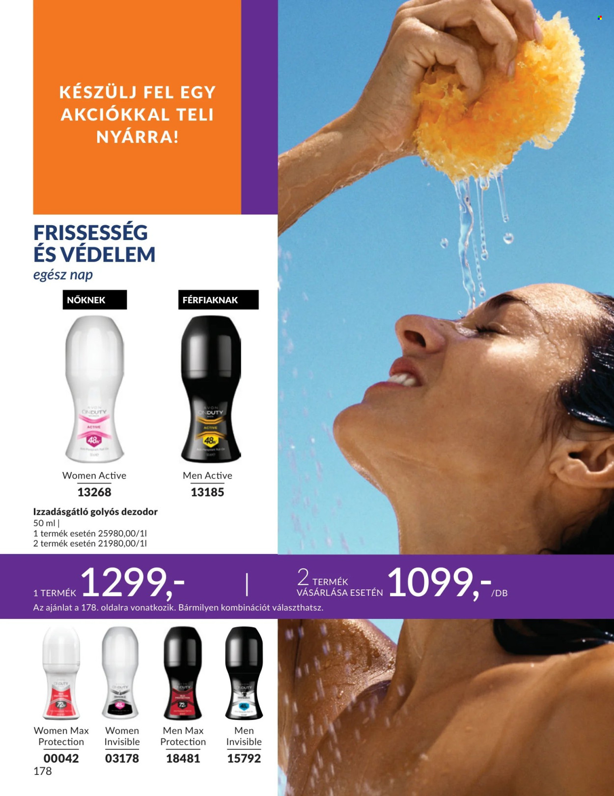 Avon akciós újság érvényes:  - 2026.07.01 - 2026.07.31. 178. oldal Oldal 178