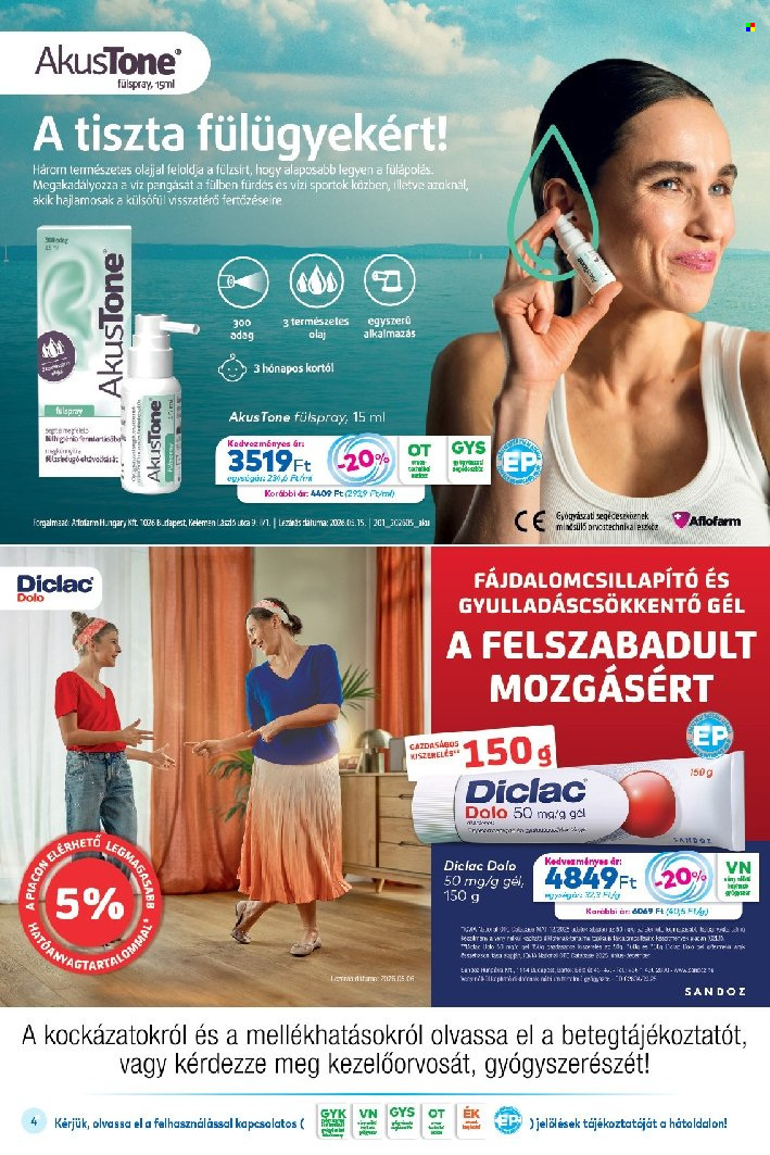 Gyöngy Patikák akciós újság érvényes:  - 2026.07.01 - 2026.07.31. 4. oldal Oldal 4