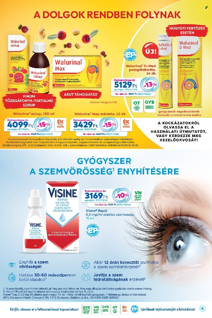 Gyöngy Patikák akciós újság érvényes:  - 2026.07.01 - 2026.07.31. 9. oldal Oldal 9