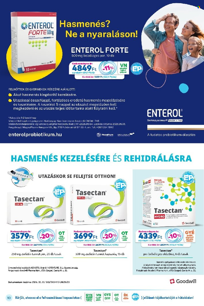 Gyöngy Patikák akciós újság érvényes:  - 2026.07.01 - 2026.07.31. 10. oldal Oldal 10