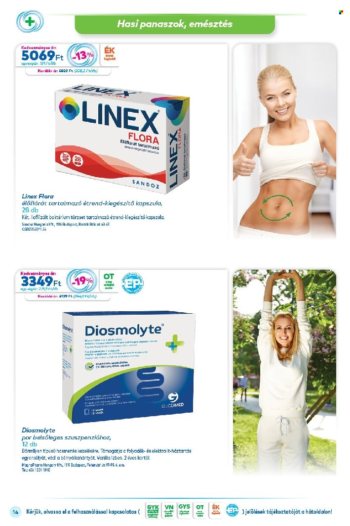 Gyöngy Patikák akciós újság érvényes:  - 2026.07.01 - 2026.07.31. 14. oldal Oldal 14