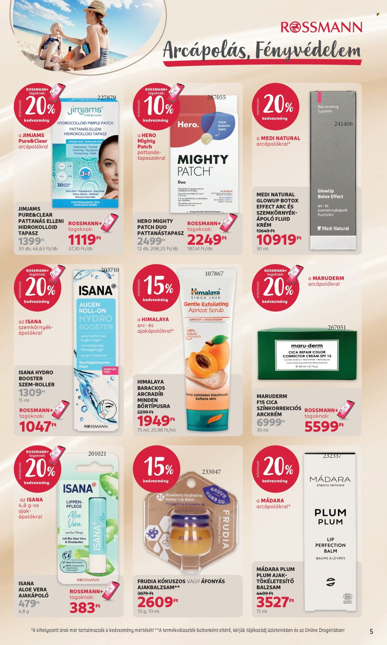 Rossmann akciós újság érvényes:  - 2026.07.06 - 2026.07.17. 5. oldal Oldal 5