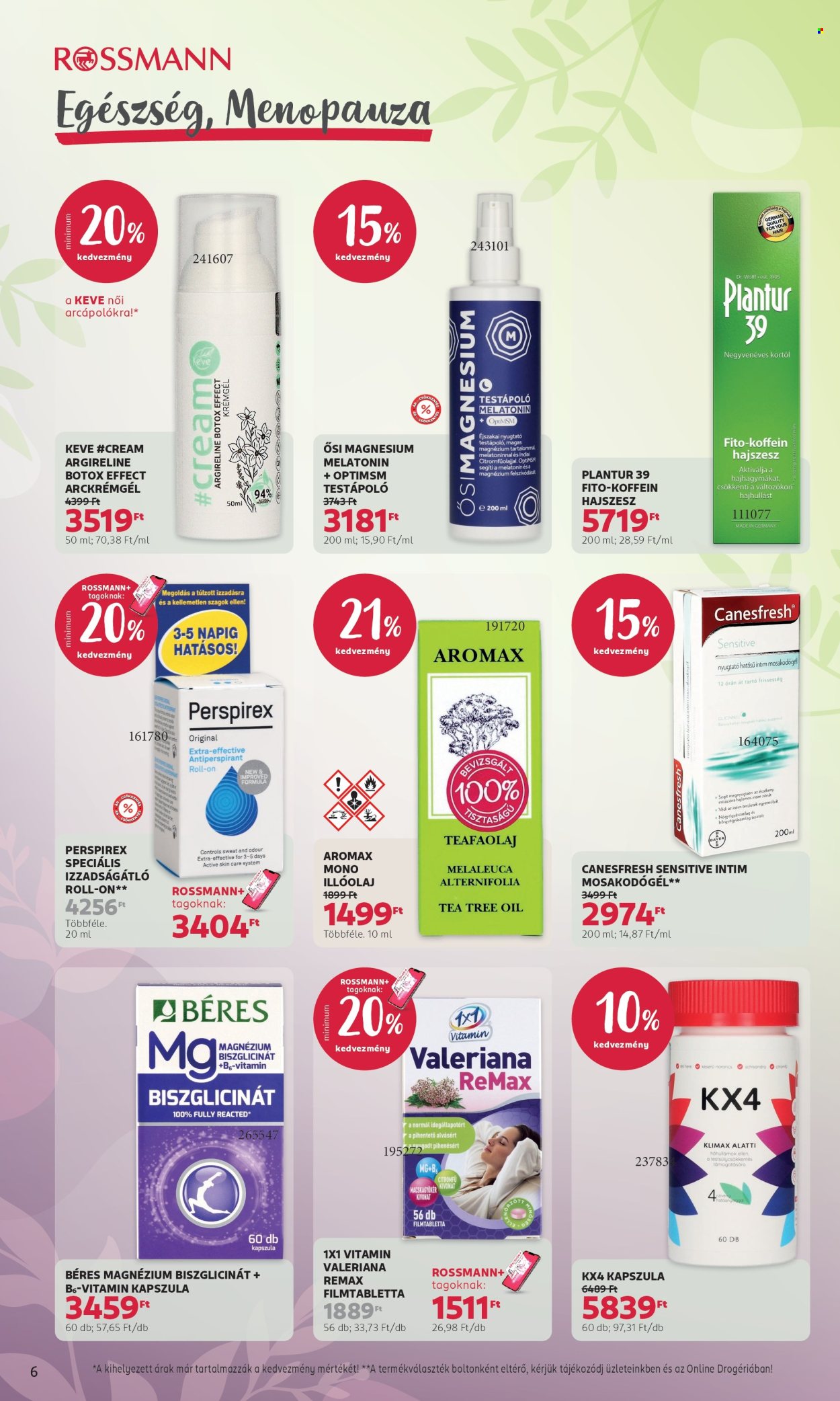 Rossmann akciós újság érvényes:  - 2026.07.06 - 2026.07.17. 6. oldal Oldal 6